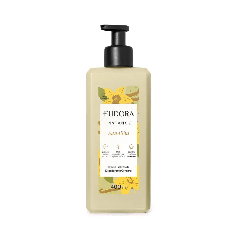 Creme Hidratante Desodorante Corporal Instance Baunilha 400ml