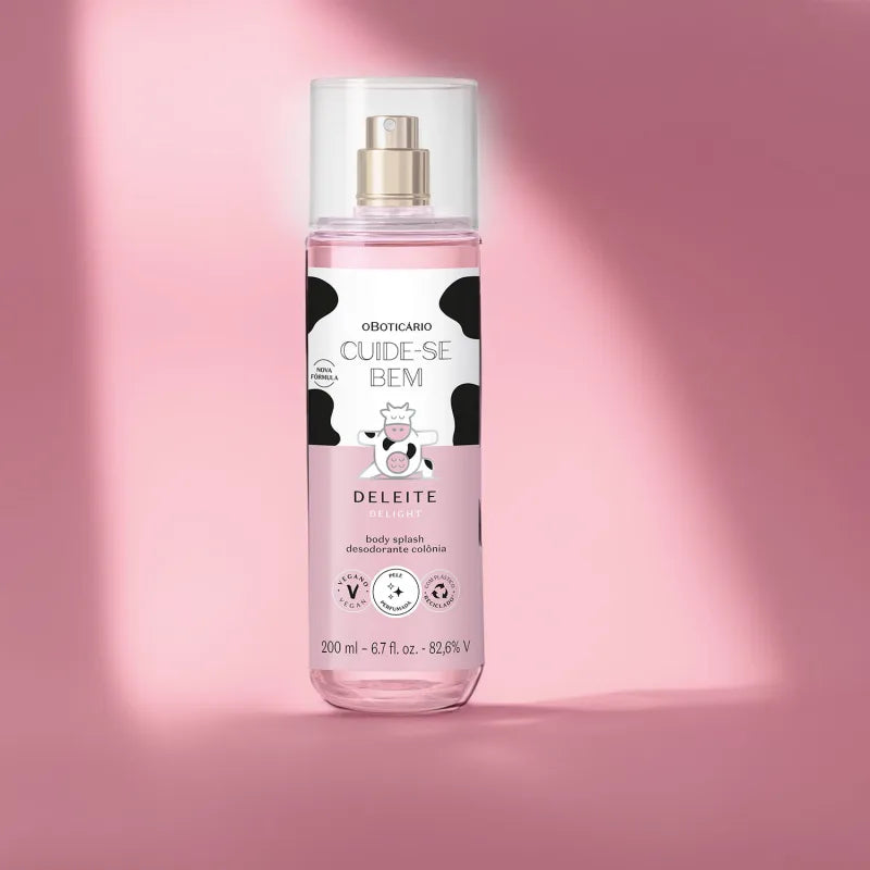 Body Splash Cuide-Se Bem Deleite 200ml