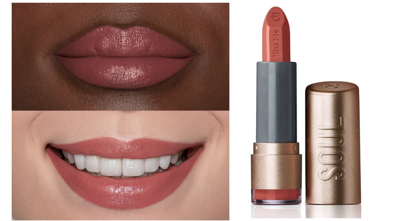 Batom Hidratante Nude Veludo SOUL Kiss Me 3,7g