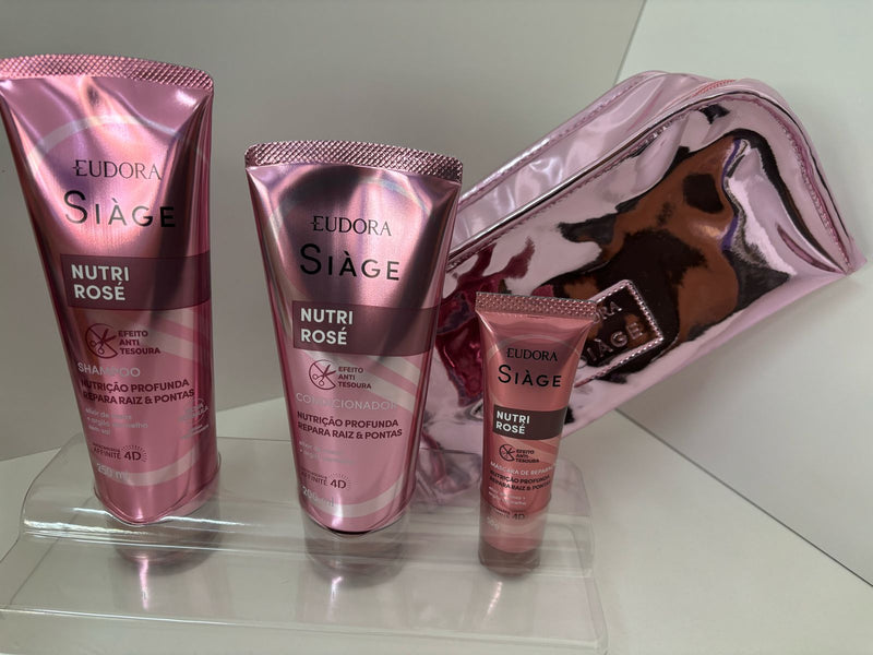 Kit Presente Dia Das Mães Siàge Nutri Rosé (4 Itens)