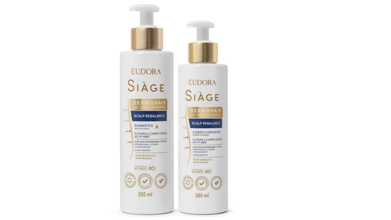 Combo Siàge Scalp Rebalance: Shampoo 280ml + Condicionador 280ml